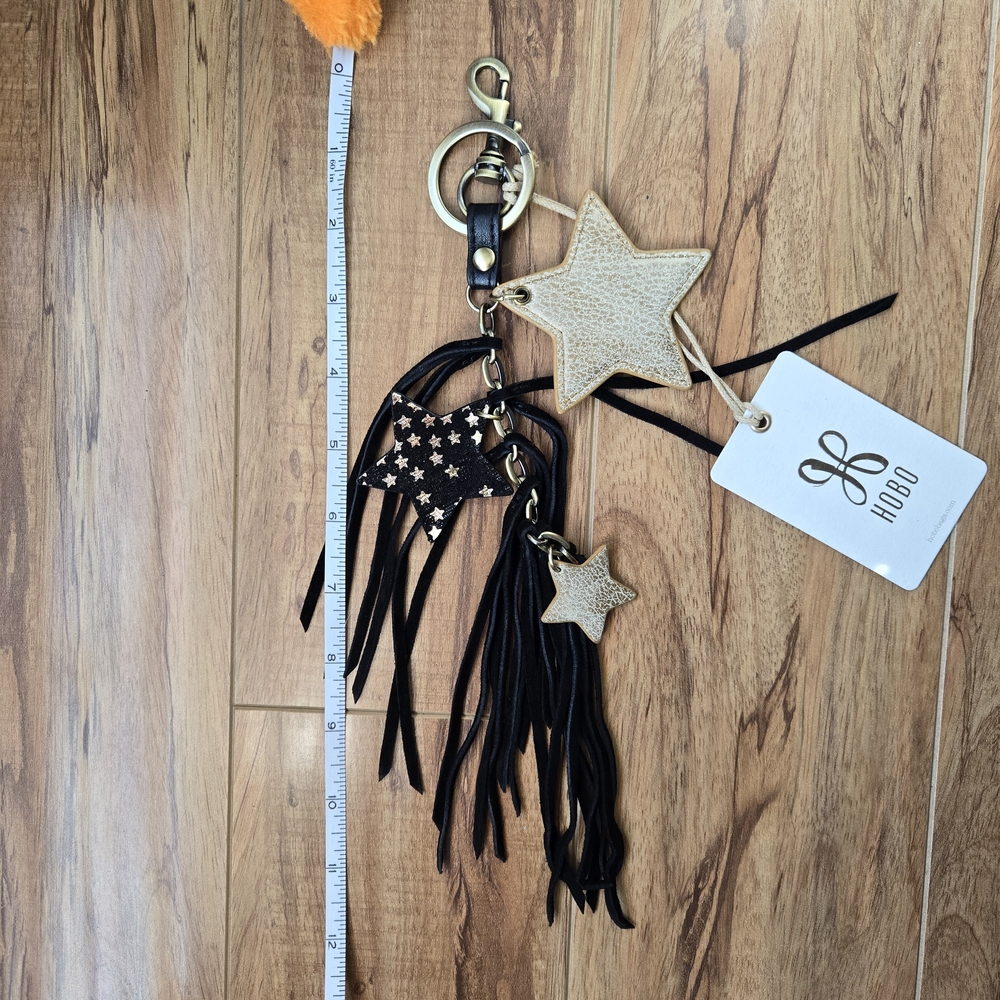 HOBO Star Bag Charm/Keychain with Tassels - Picture 7 of 15